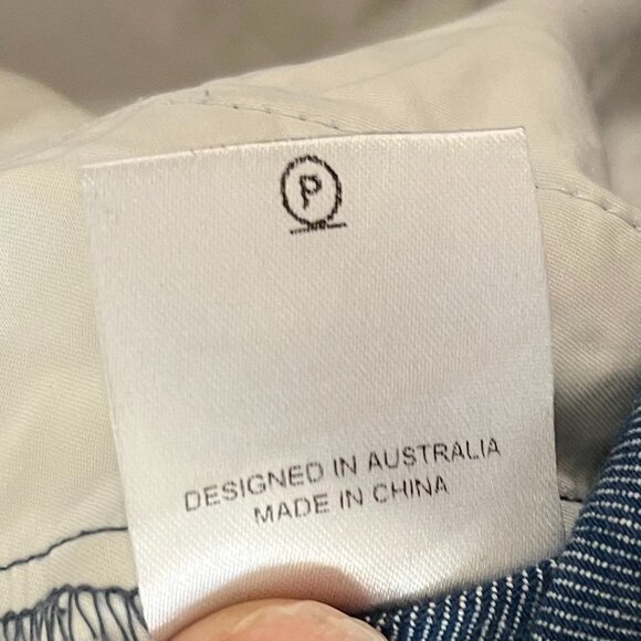 Alpha 60 cropped trousers railroad stripe pants - Picture 4 of 10